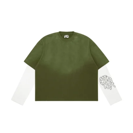 Mertra Layered Tee (Green)